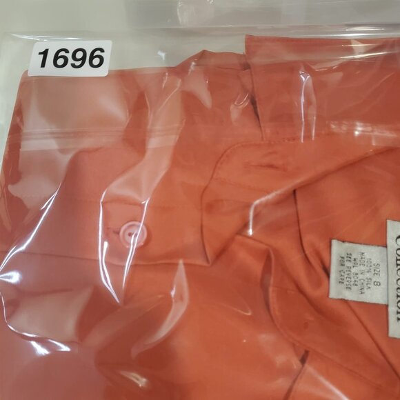 Style & Co. collection Bottom Shirt 100% silk - Picture 8 of 8